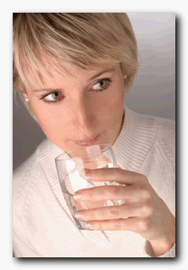 Woman Drinking Water